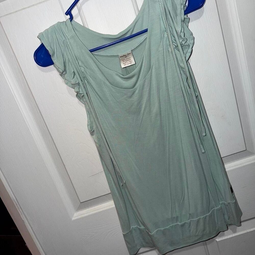 Matilda-jane Women's Green and Blue Blouse